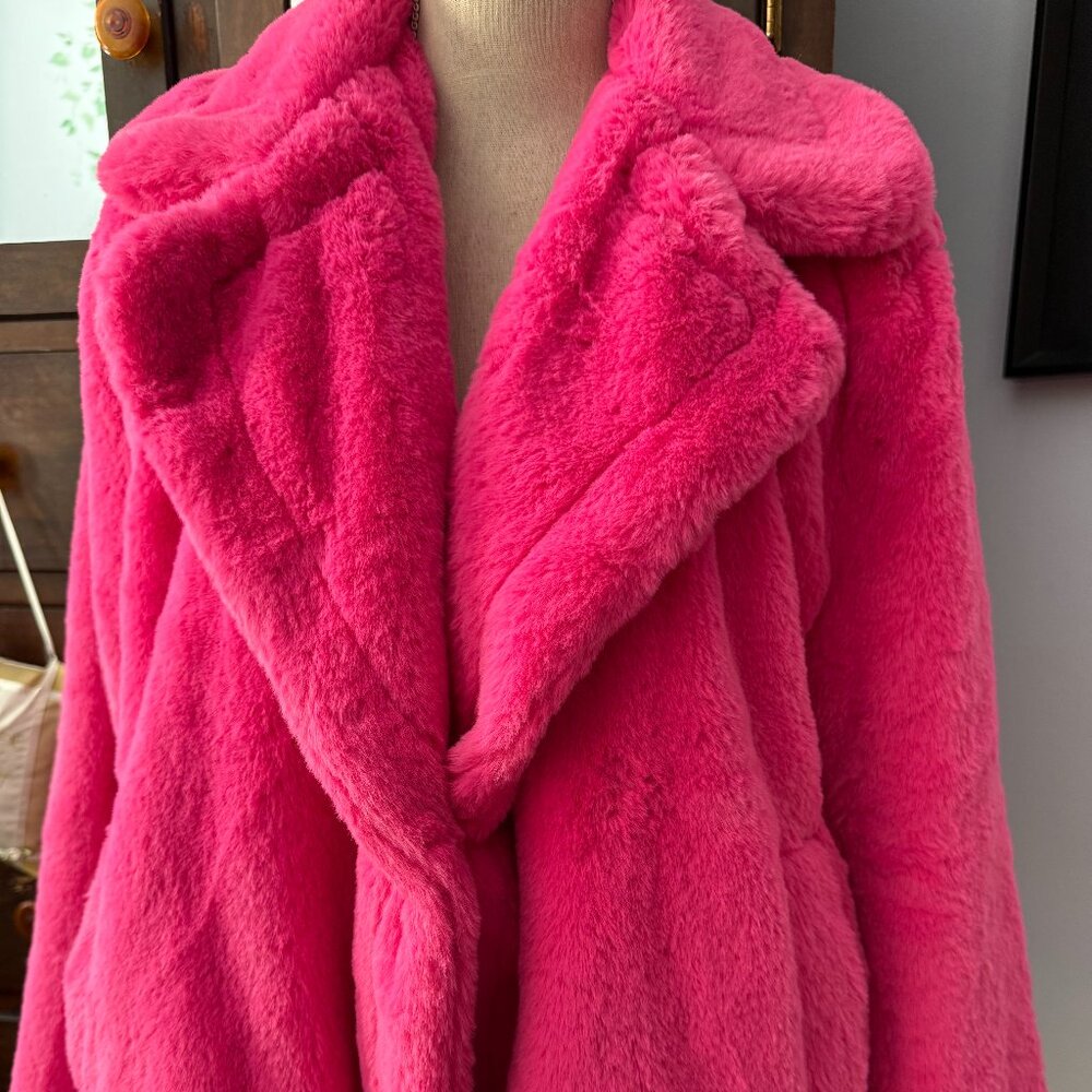 Pink Fur  French Connection Jacket